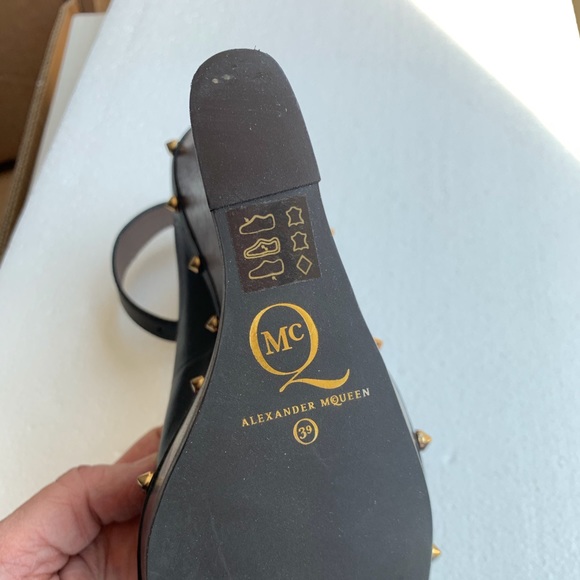 Alexander McQueen plataforma wedges black - Picture 7 of 9